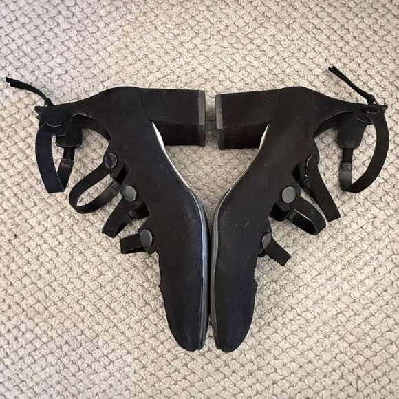 Rebecca Minkoff Women’s Blair Suede Ankle Strap Mary Jane Heels – size 9M - Picture 7 of 12